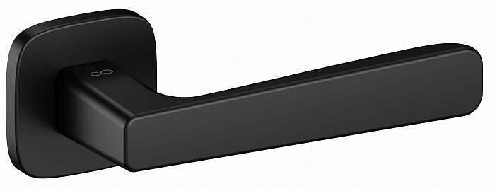 PARMA KPR QO B00 černá - rozetové kování