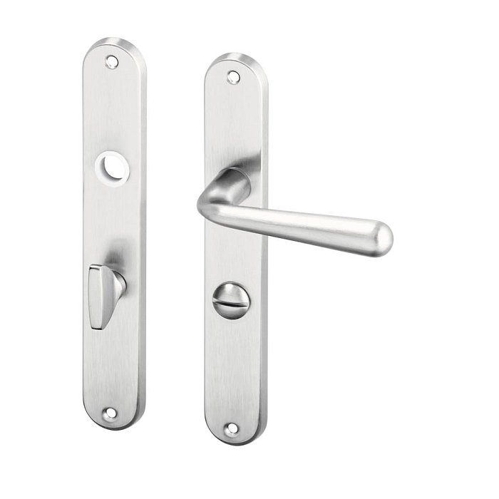 Charlie dveřní štítové kování - nikl