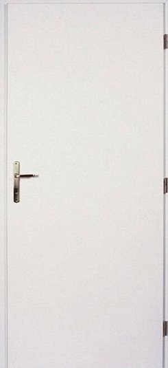 Protipožární dveře - plné - bílé